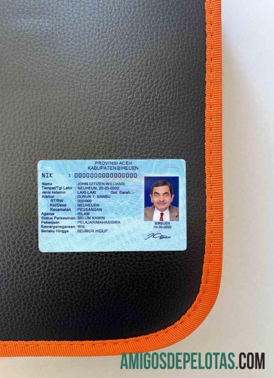 Indonesia ID (2016 – Present) olhar de foto frente exemplo